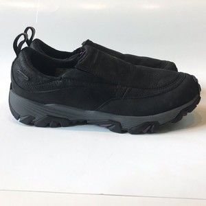 Merrell Women's Coldpack Ice+ Moc Waterproof Shoes SZ 10.5W Black J15752W Loafer